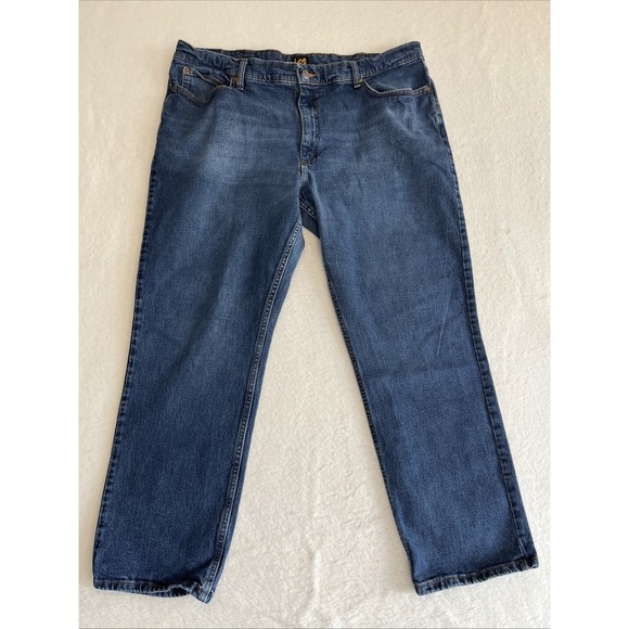 Lee Other - VTG Lee Jeans Relaxed Fit Mens 42x30 Blue Denim Pants Casual